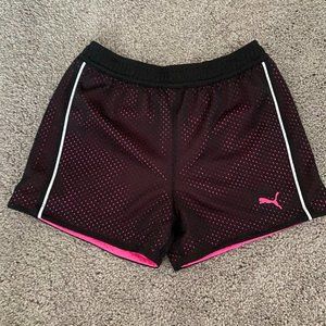 Girls puma shorts